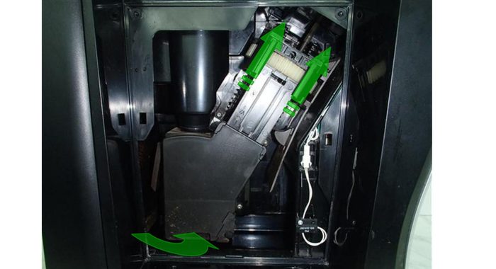 Grundeinstellung DeLonghi Mahlwerk – Schritt 3